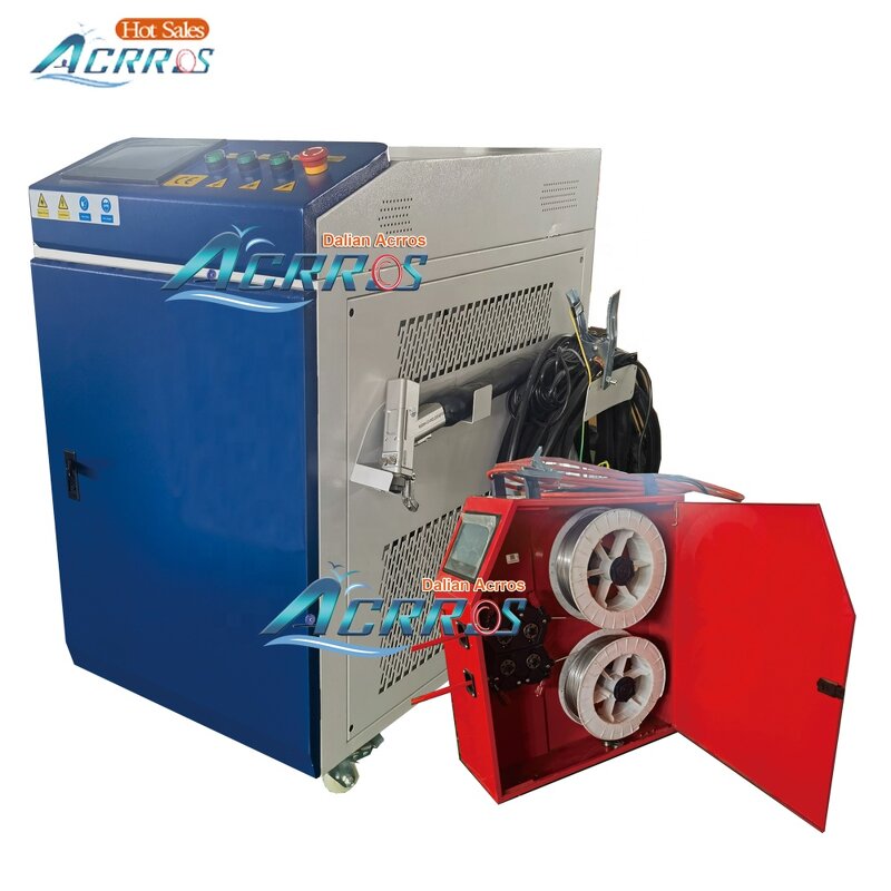 Fiber Laser Welding Machine Factory - OEM 1500W JPT 220V Handheld with Automatic Wirefeeder