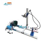 Pneumatic Welding Turntable Supplier - OEM Head Tailstock Big Through Hole 245mm 600kg