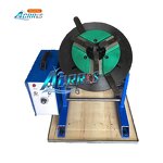 Automatic Welding Positioner Factory - OEM Bellows Hose Rotating Table Center Hole 170Mm