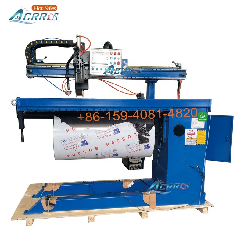 Seam Welding Machine Factory - OEM Tig Argon Welder Cylinder 1500mm Long Seam