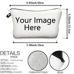 Small Cosmetic Bag Supplier - Custom logo Multi-function Daily Travel Polyester