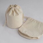 Candle Packaging Bag Supplier - OEM/ODM Eco Friendly Printed Cotton Muslin