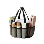 Nylon Mesh Storage Bag Manufacturer - Large Capacity Shopping Mall Portable Shoulder
