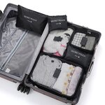 Packing Cubes Set Manufacturer - 6 Set Travel Luggage Compression Storage