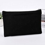 Cotton Canvas Pouch Bag Manufacturer - Wholesale Custom logo Natural with Zipper