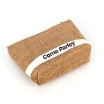 Mini Burlap Cosmetic Bag Factory - High Quality Portable Eco-Friendly with Label