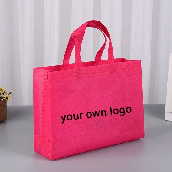 PP Non Woven Tote Bag Factory - Eco Custom Logo Print Laminated Grocery