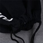 Black Drawstring Pouch Manufacturer - Eco Friendly Custom Logo Cloth Muslin