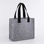 Eco-Friendly Felt Bag Manufacturer - Custom Logo Casual Large Capacity Wool