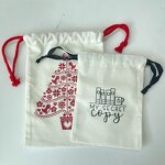Cotton Drawstring Pouch Supplier - Custom Organic Gift Jewelry Packaging Bag