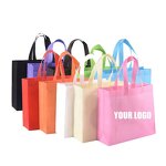 PP Non Woven Tote Bag Factory - Eco Custom Logo Print Laminated Grocery