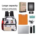 Waterproof Clear Backpack Factory - Customized Outdoor Travel Mini Stadium Approved