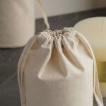 Candle Packaging Bag Supplier - OEM/ODM Eco Friendly Printed Cotton Muslin