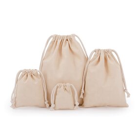 Small Drawstring Gift Bags Supplier - Wholesale Promotional Cotton Muslin for Skincare