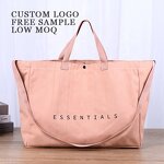 Tote Bag with Zipper Factory - OEM/ODM Custom Logo Large Blank Long Handle