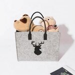 Multiple Colors Felt Bag Factory - Wholesale Custom Logo New Large Capacity Single