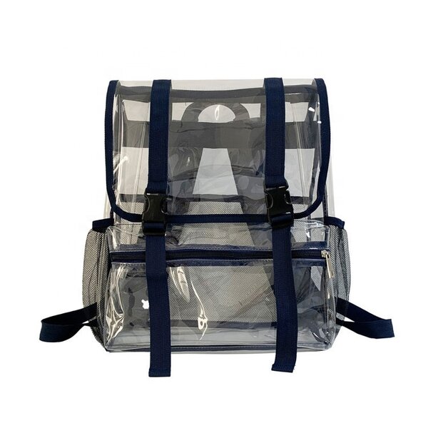 Clear Backpack Supplier - Wholesale School Outdoor Waterproof Transparent PVC