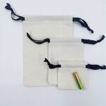 Cotton Drawstring Bags Factory - 1015cm Custom Logo Size Environmental