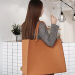 Fashion Felt Tote Bag Supplier - 2026 New Style Custom Eco Hand Bags