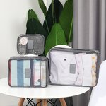 Packing Cubes Set Manufacturer - 6 Set Travel Luggage Compression Storage