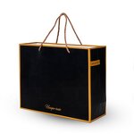 Black Paper Bag Manufacturer - Wholesale Custom Printed Brand Logo Clothing