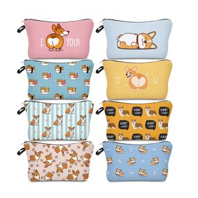 Small Cosmetic Bag Supplier - Custom logo Multi-function Daily Travel Polyester