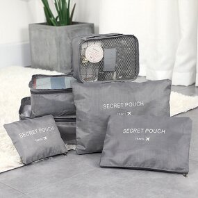 Packing Cubes Set Manufacturer - 6 Set Travel Luggage Compression Storage