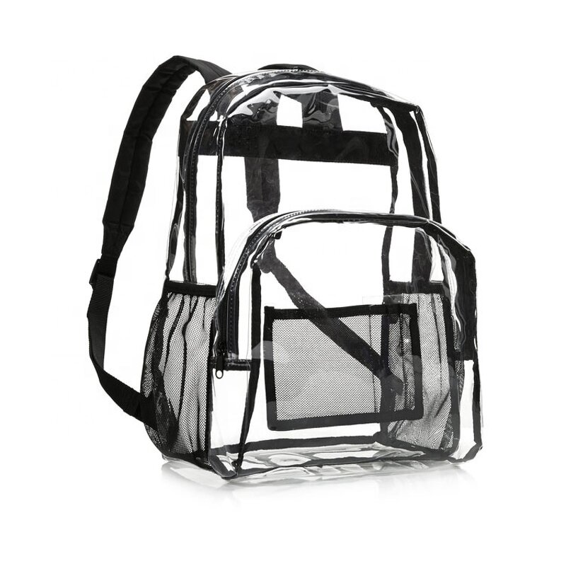 Clear Backpack Manufacturer - Safety Approved Fast Pass Heavy Duty School