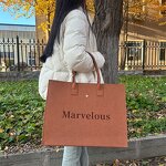 Fashion Felt Tote Bag Supplier - 2026 New Style Custom Eco Hand Bags