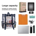 Clear Backpack Supplier - Wholesale School Outdoor Waterproof Transparent PVC