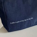 Customized Denim Tote Bag Manufacturer - OEM/ODM Printed Logo Large Capacity