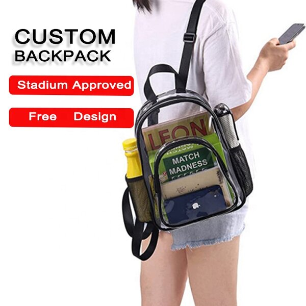 Stadium Approved Backpack Supplier - Wholesale Mini Clear Plastic Pvc for Kids