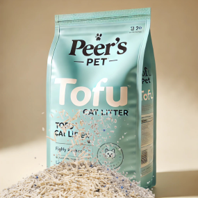 Tofu Cat Litter Manufacturer - OEM Easy Clean Stripe Shape