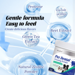 Pet Tooth Powder Factory - OEM Tartar Calculus Reducing Formula
