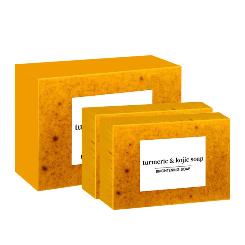 Handmade Soap Factory - OEM Turmeric Lemon Whitening Soap