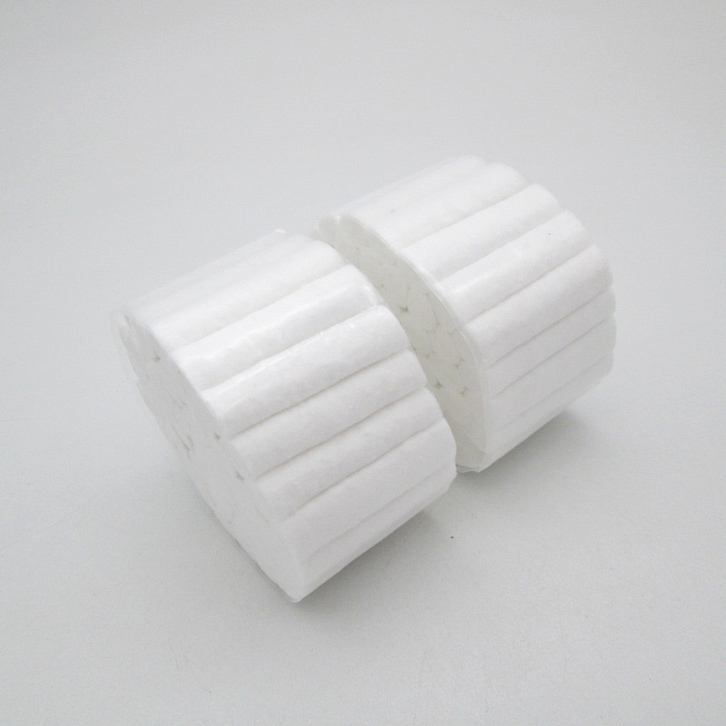 Dental Hemostatic Rolls Supplier - 50-Piece Per Roll High Absorbent Cotton