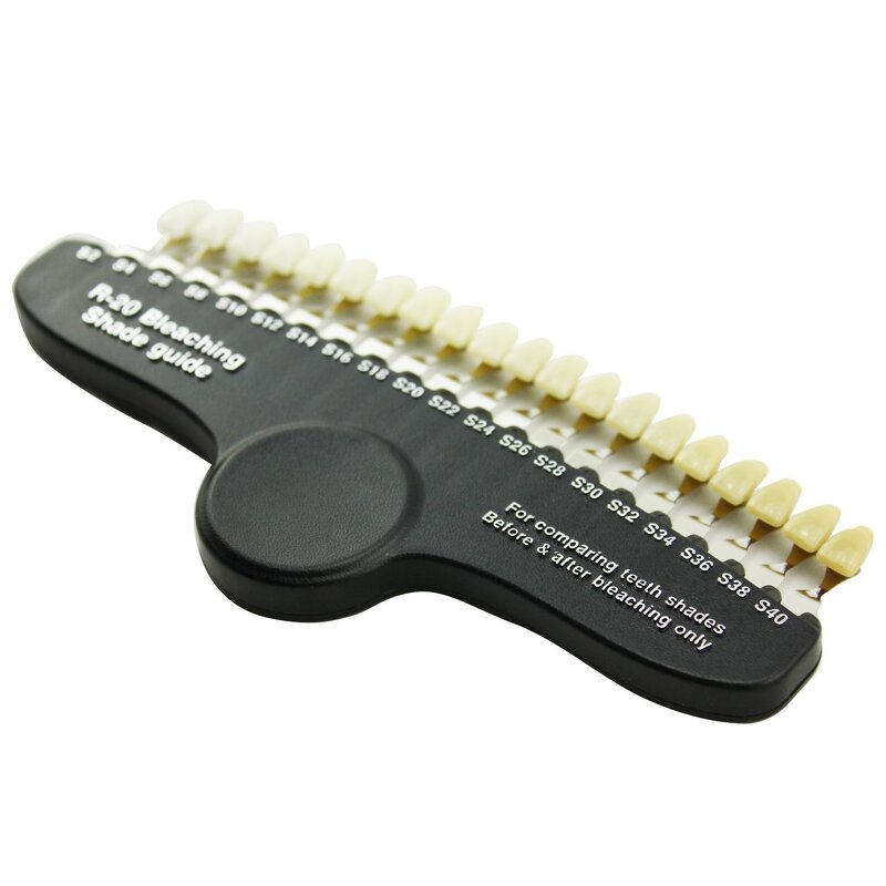 Teeth Whitening Color Comparator Manufacturer - 20 Shade Plastic Low Price