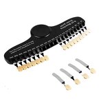 Teeth Whitening Shade Guide Factory - 20-Color Plastic with Luxury Case