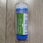 Microfiber Brush Applicator Supplier - Blue Pink Bendable for Lash Gel