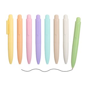 Gel Ink Pen Manufacturer - OEM Cheap Custom Logo Mini Pocket 0.5mm Pink Blue Orange