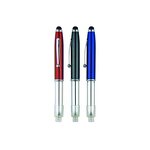 Metal LED Stylus Pen Factory - OEM 3 in 1 Multi-function with Custom Logo