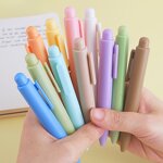 Gel Ink Pen Manufacturer - OEM Cheap Custom Logo Mini Pocket 0.5mm Pink Blue Orange