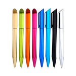 Ball Pen Supplier - OEM Cheap Plastic Triangle Twist Metallic Ball Point