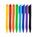 Ball Pen Supplier - OEM Cheap Plastic Triangle Twist Metallic Ball Point