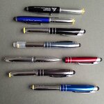 Metal LED Stylus Pen Factory - OEM 3 in 1 Multi-function with Custom Logo