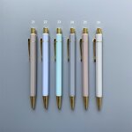 Metal Pen Clip Factory - OEM High Quality Gold Hexagon Gifts With Logo