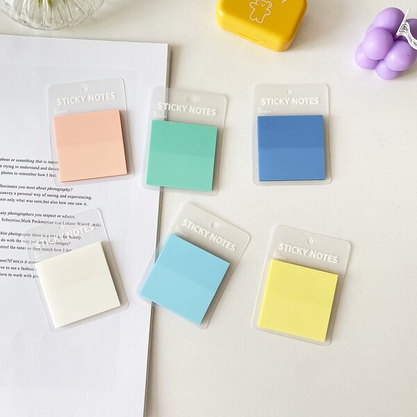 Student Scratchpad Manufacturer - OEM Colorful Word Notepad Memo Pad PET Sticky Notes