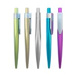 Ballpoint Pen Manufacturer - OEM Promo Custom Logo Big Golden Metallic Clip Click