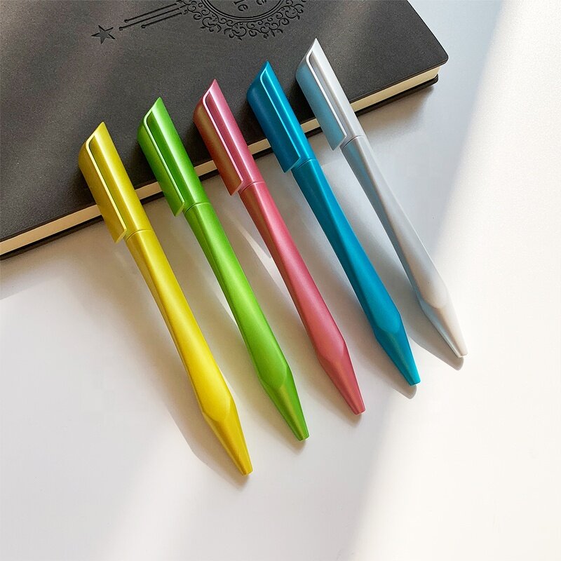 Ballpoint Pens Factory - OEM Promotional Triangle Shape Custom Logo Budget-Friendly