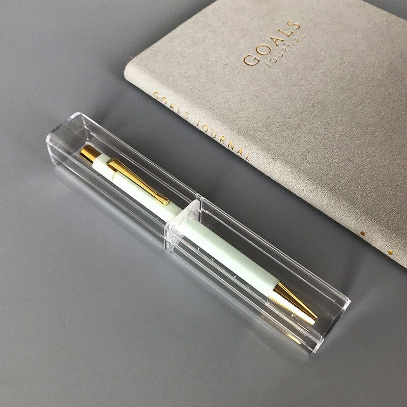 Metal Pen Clip Supplier - OEM High Quality Gold Hexagon Gifts With PVC Box